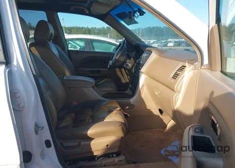 2007 Honda Pilot Ex-L из США, поврежденный, VIN 5FNYF28547B010040